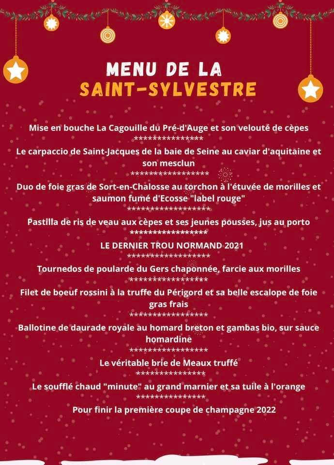 Saint Sylvestre 2021 au Bougnat